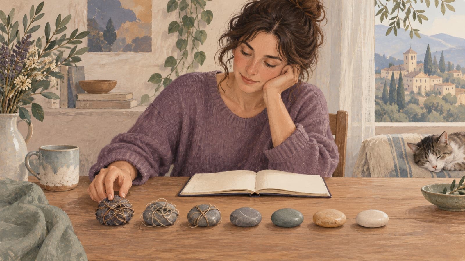Illustration de l’article « Sept exercices de lâcher-prise quand le mental reprend le dessus »