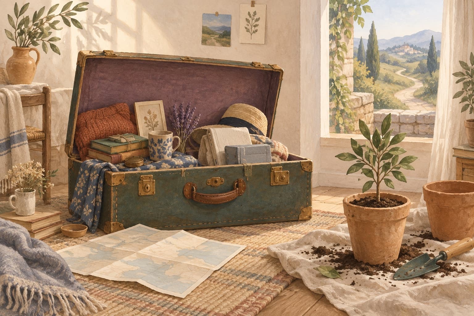 Illustration de l’article « Changement de vie : comment évoluer sans perdre le fil de son identité »