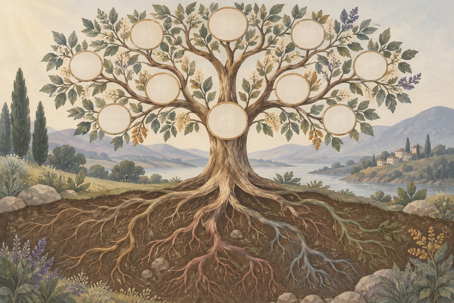 Illustration de l’article « Génogramme : dessiner sa carte familiale sans inventer son histoire »