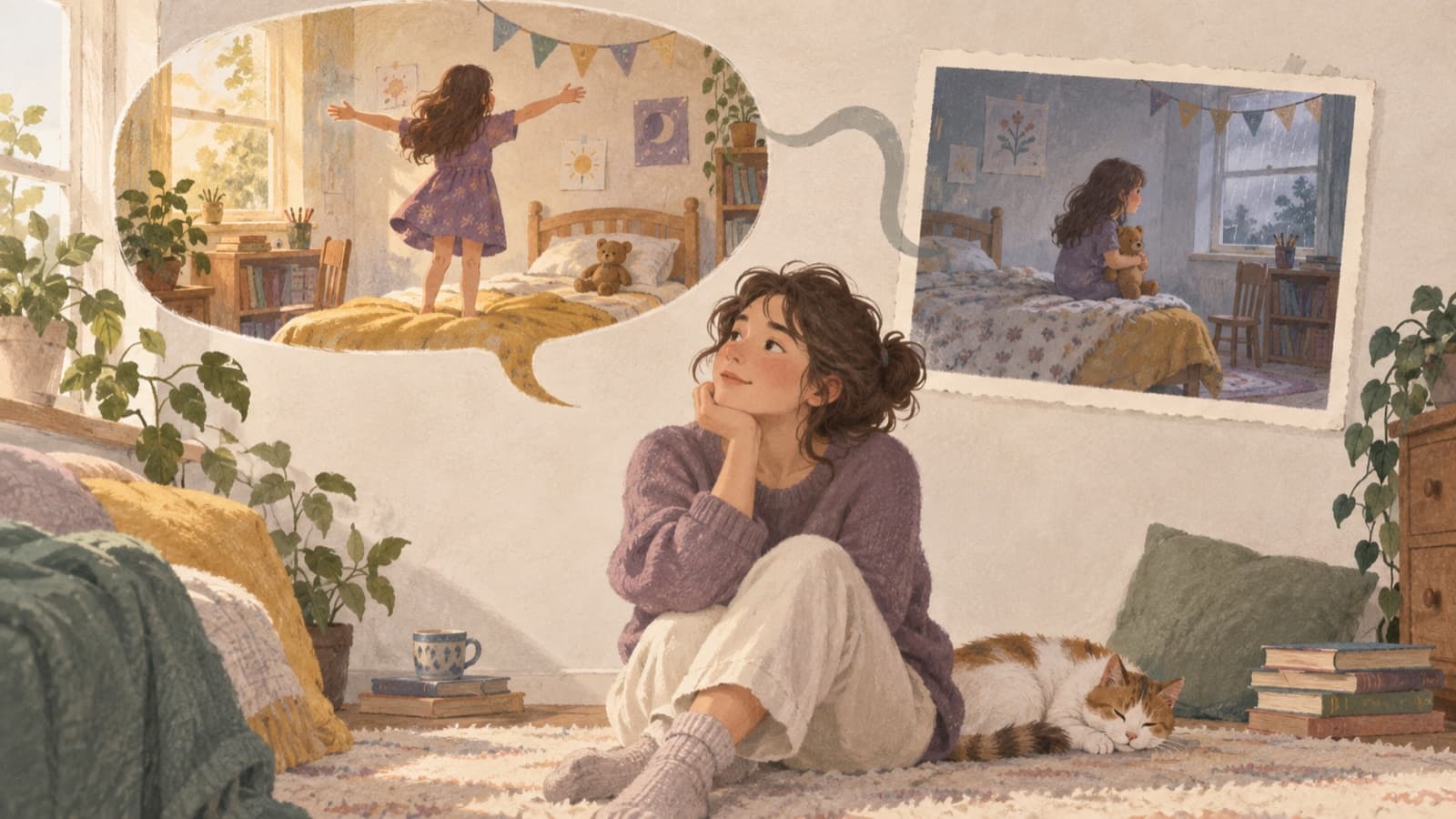 Illustration de l’article « Souvenir vécu ou histoire racontée : comment garder la différence »